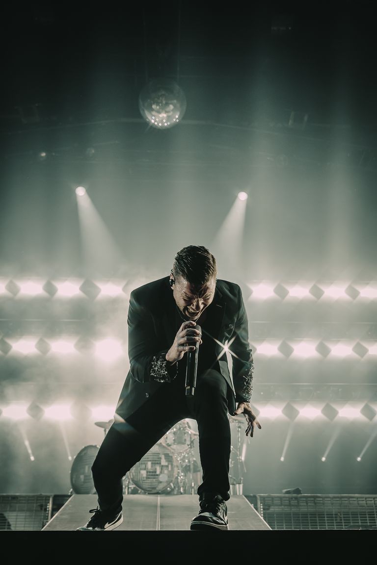 Shinedown performing live at AEC Theatre in Adelaide